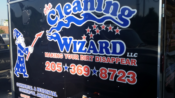 CLEANING WIZARD logo