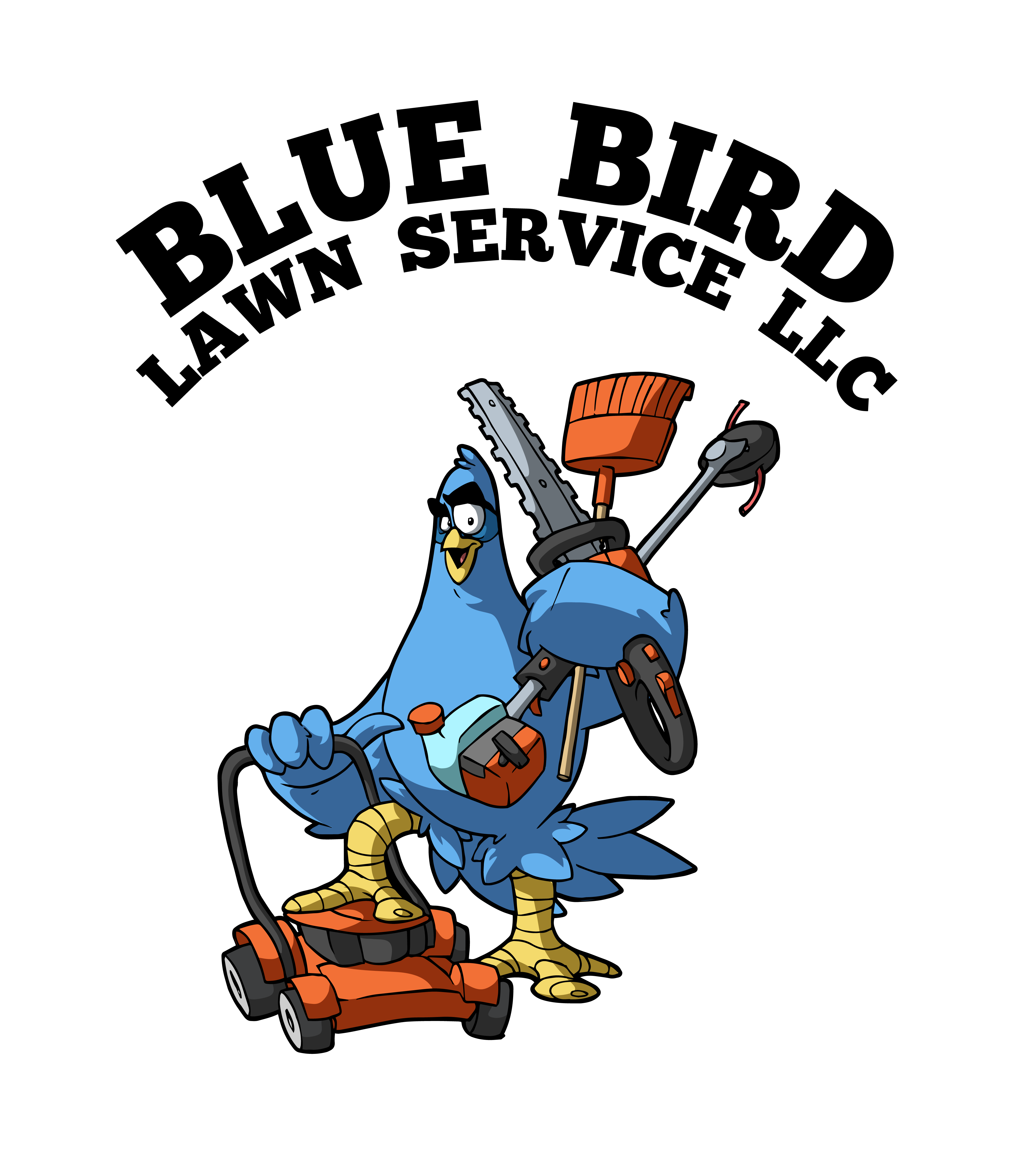 Logo for Blue Bird Lawn Service