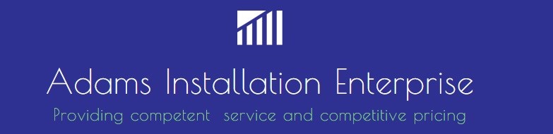 Logo for Adams Installation Enterprise