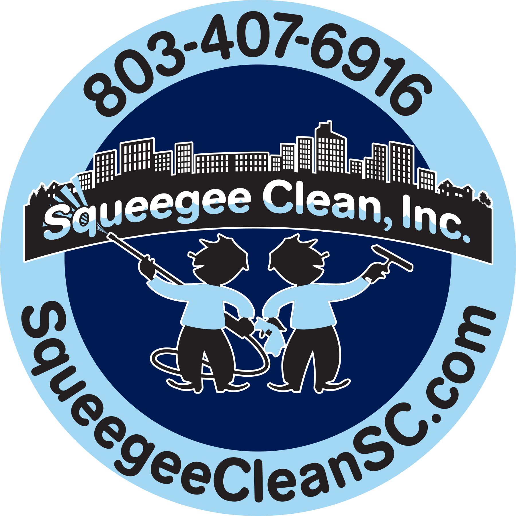 Logo for Squeegee Clean Inc.