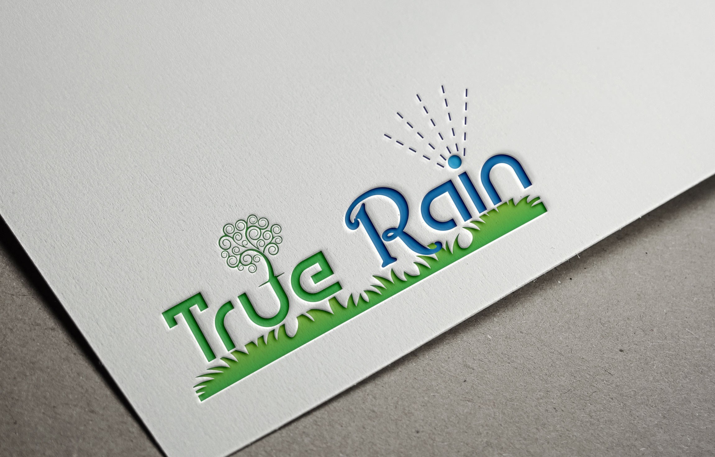 Logo for True Rain