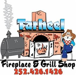 Logo for TARHEEL FIREPLACE & GRILL SHOP