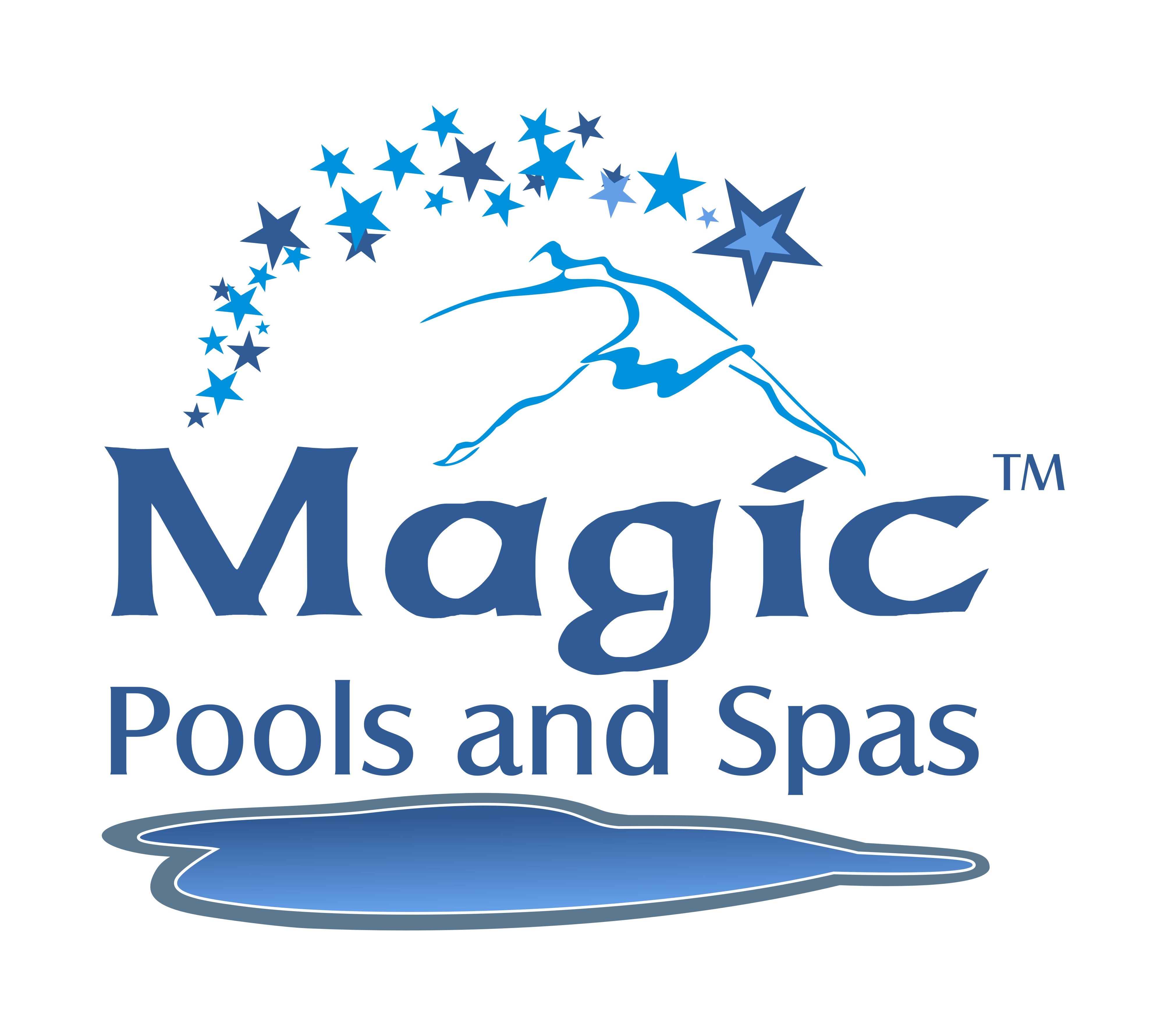 Logo for Magic Pools and Spas