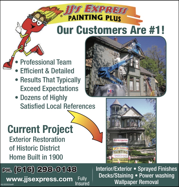 JJ Express Painting Plus logo