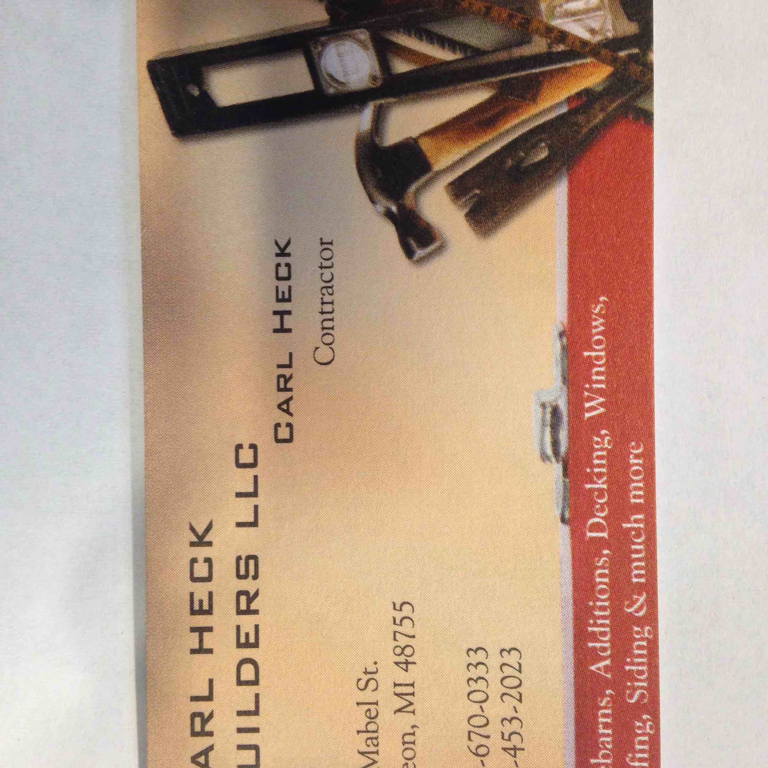 Avatar for CARL HECK BUILDERS LLC