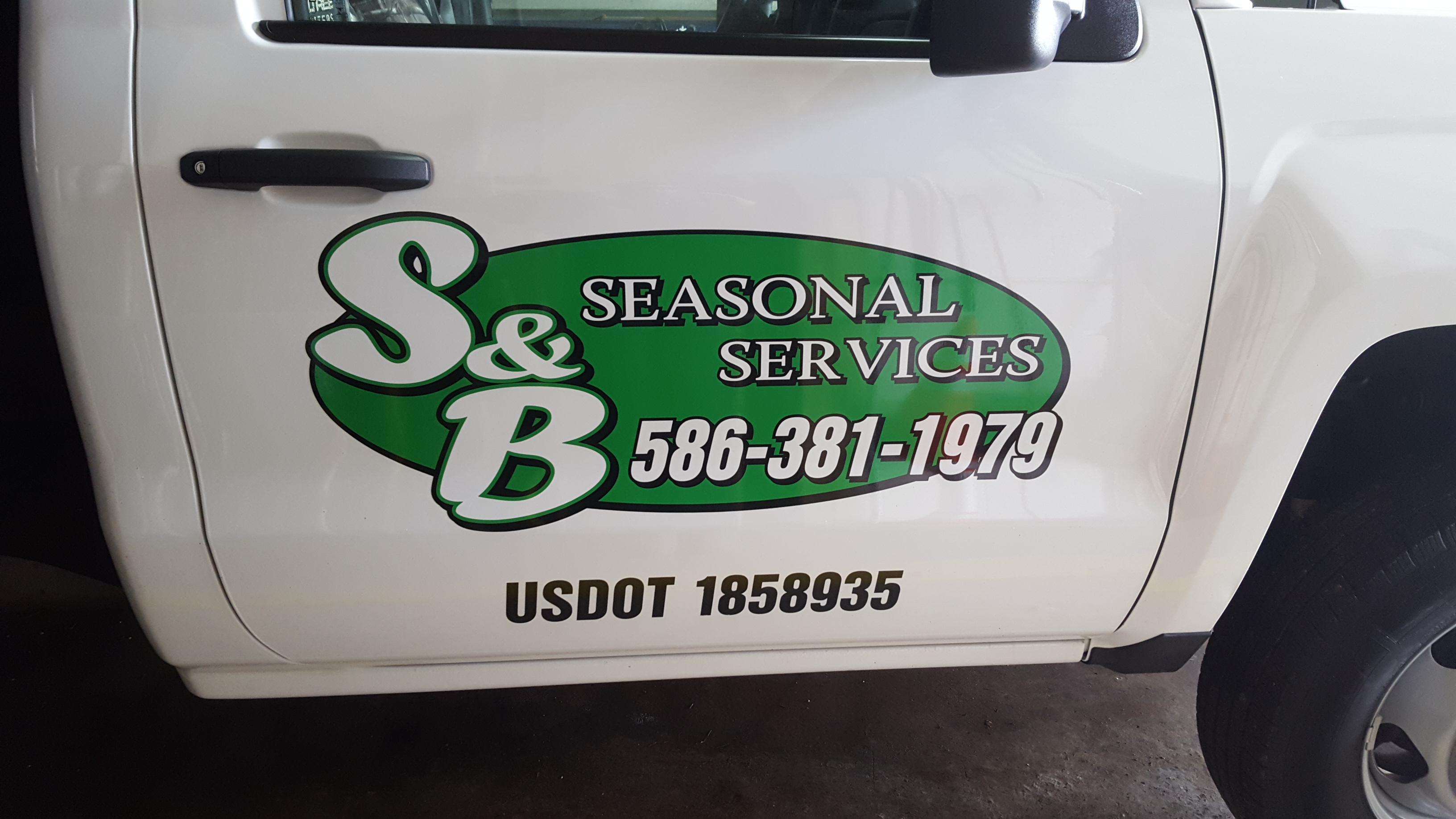 Logo for S & B Seasonal Services