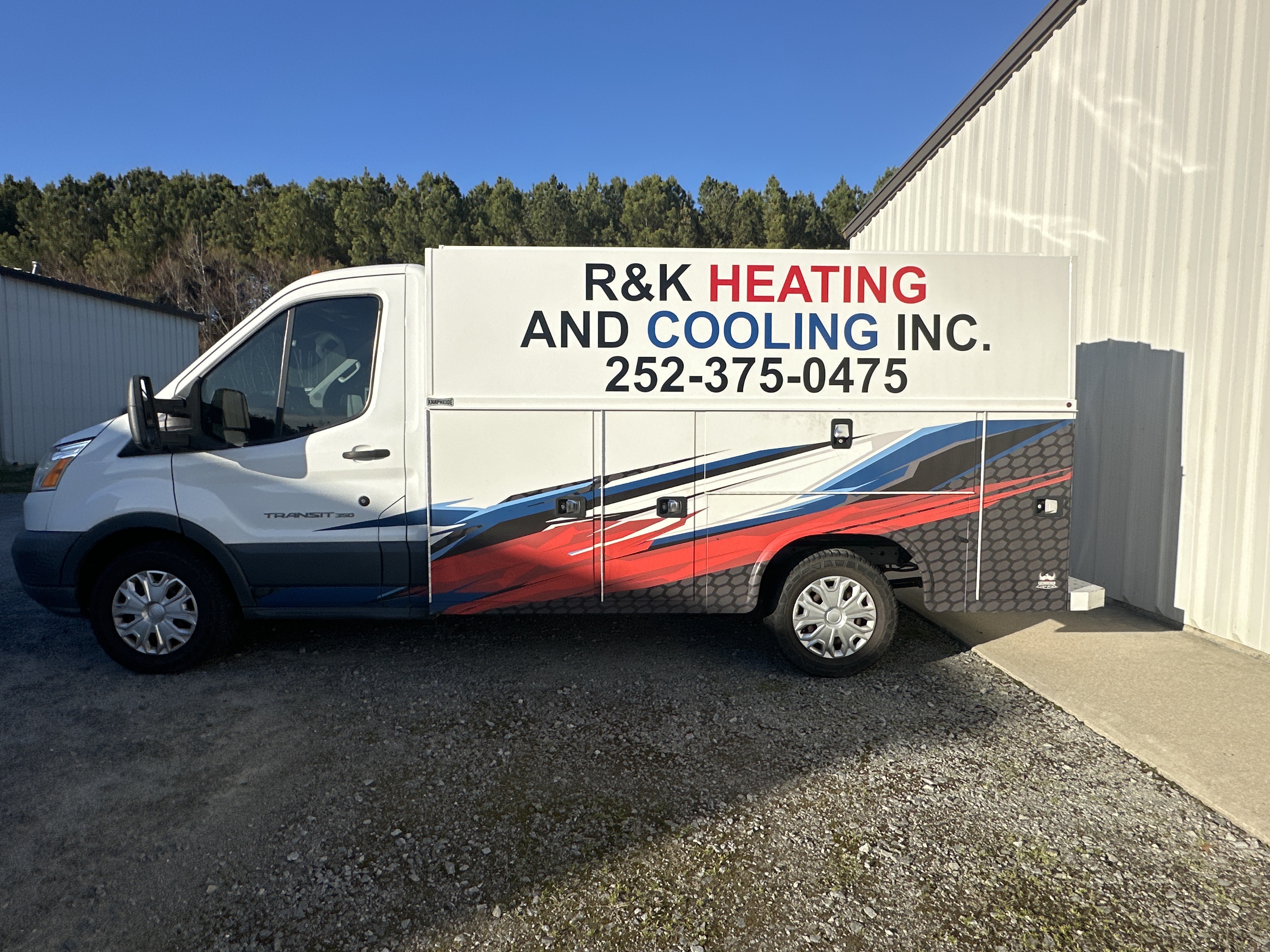 Logo for R & K Heating and Cooling