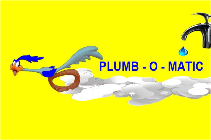 Plumb-o-matic logo