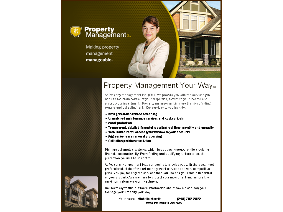Property Management Inc. Michigan logo