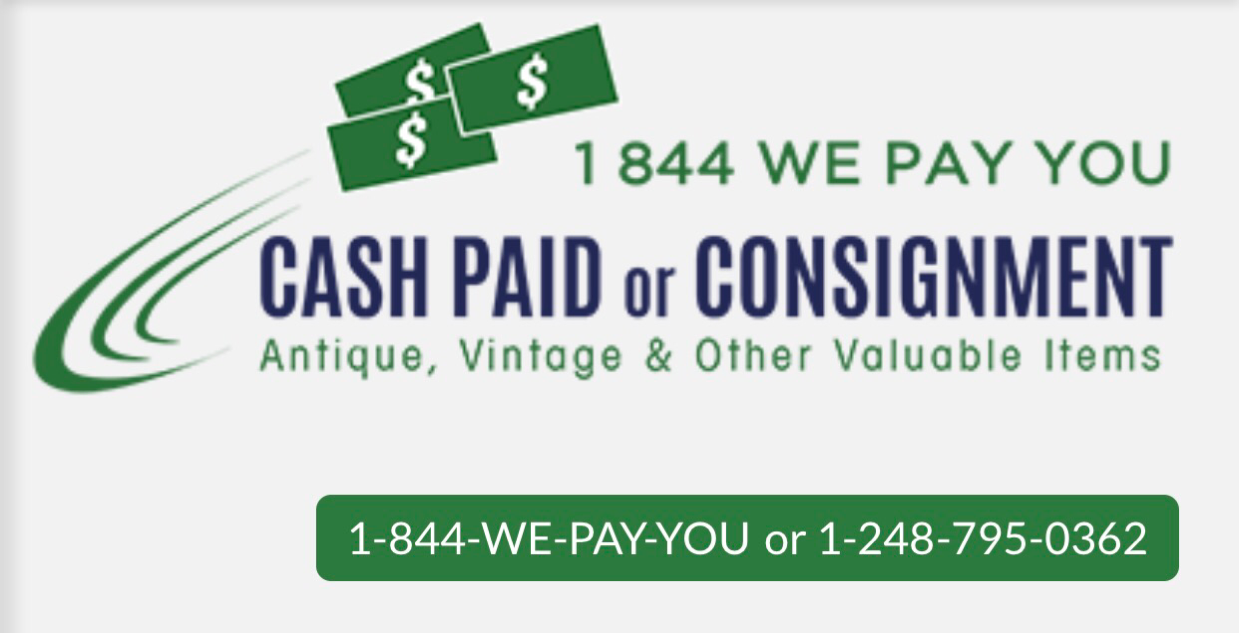 Logo for Cash Paid or Consignment
