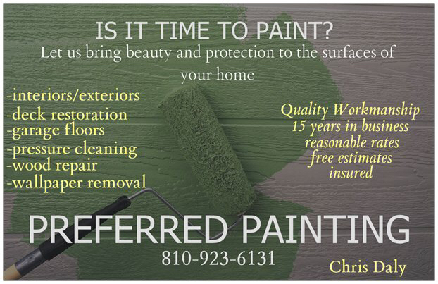 Logo for Preferred Painting