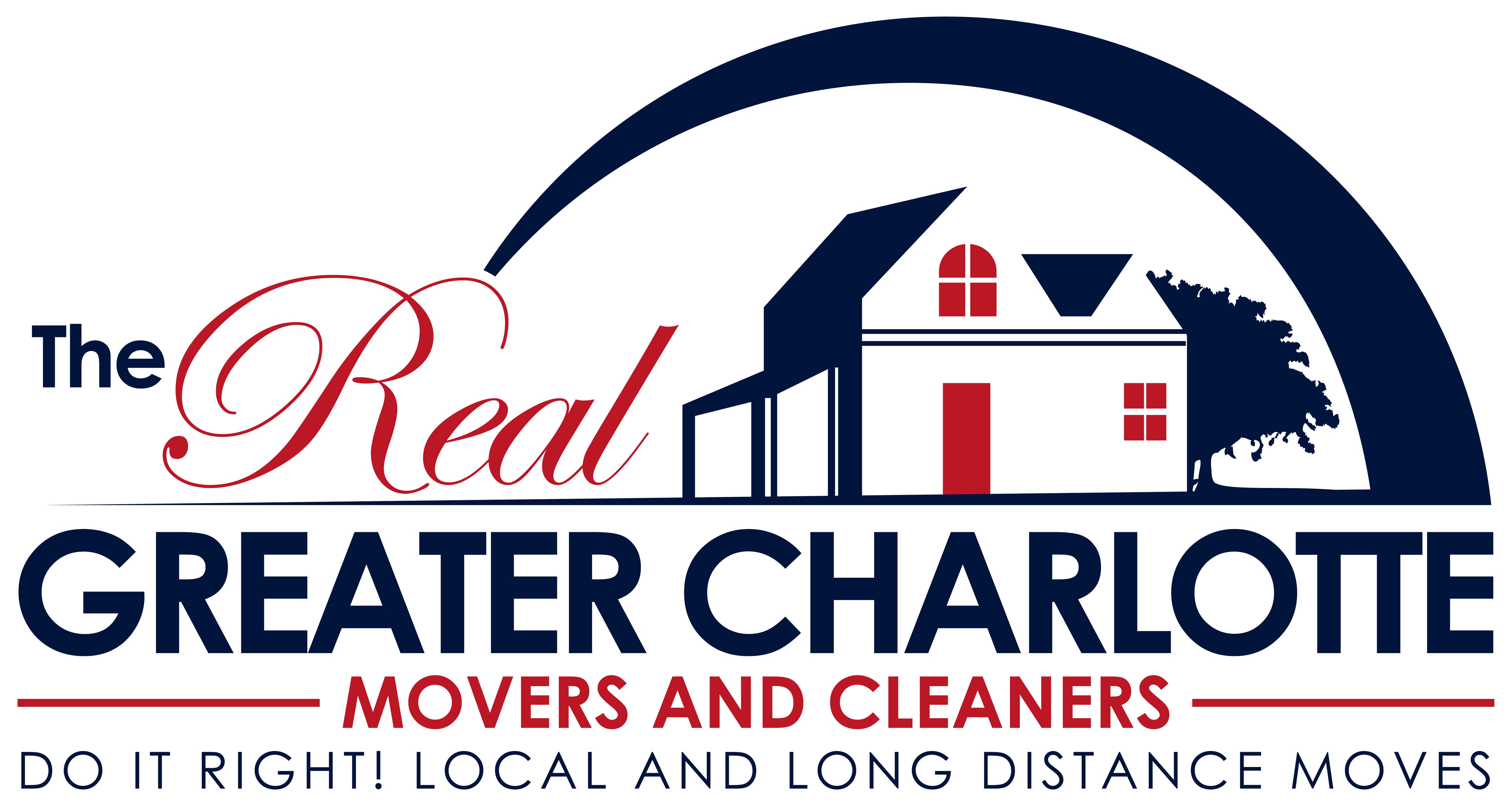 Logo for The REAL Greater Charlotte Movers & Cleaners