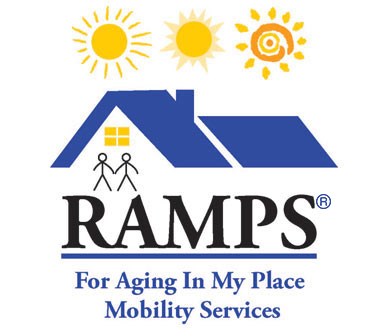 Logo for Aging In My Place mobility services