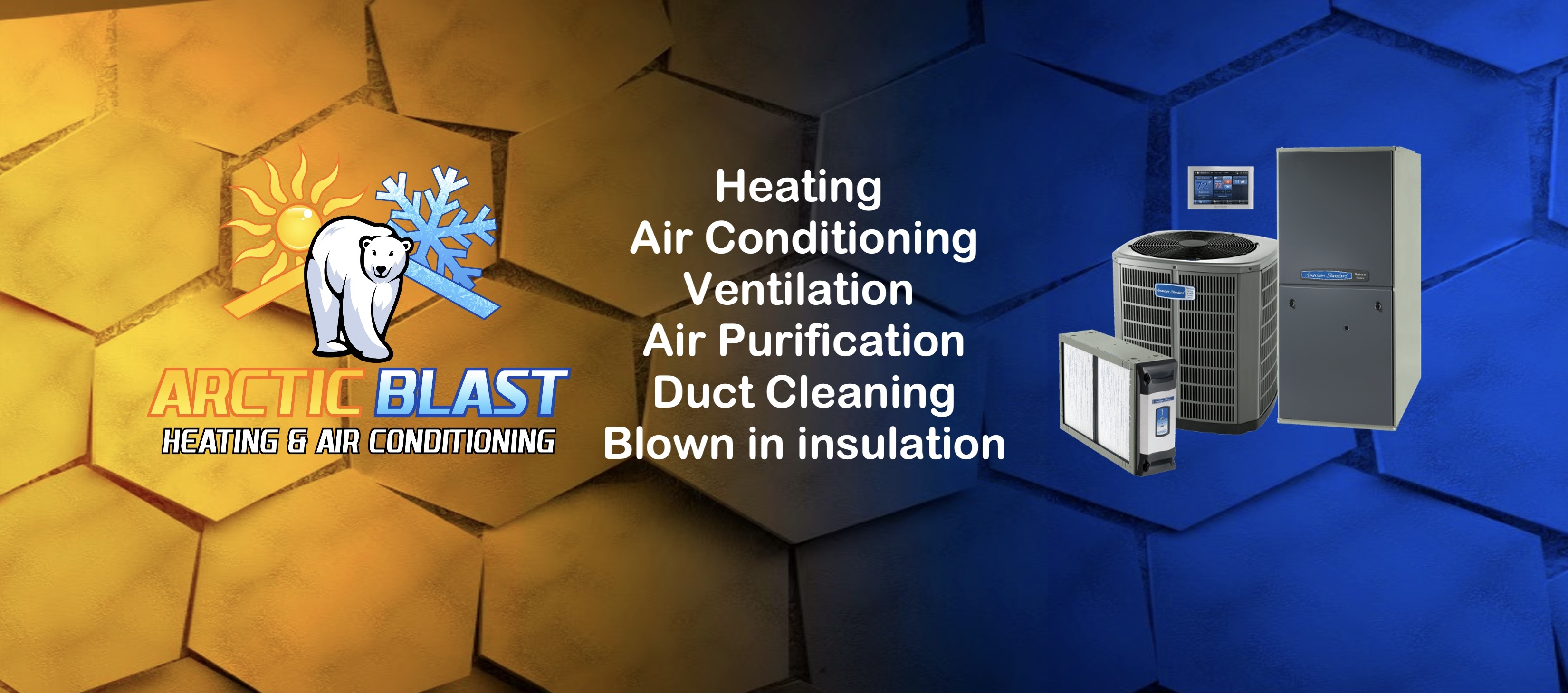Arctic Blast HEATING & AIR CONDITIONING logo