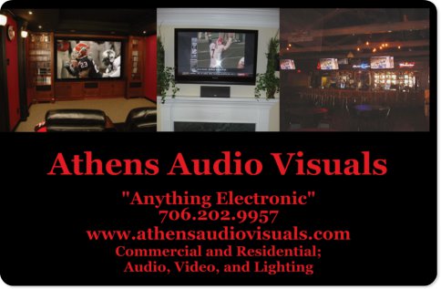 Logo for Athens Audio Visuals