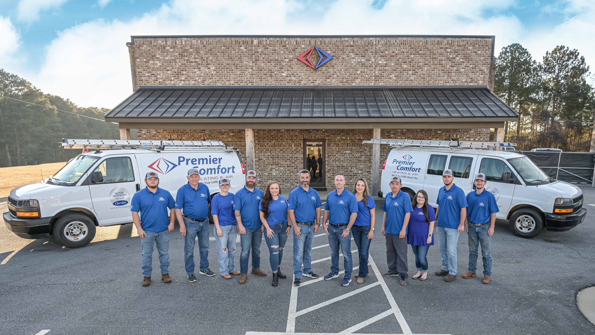 Logo for Premier Comfort Services