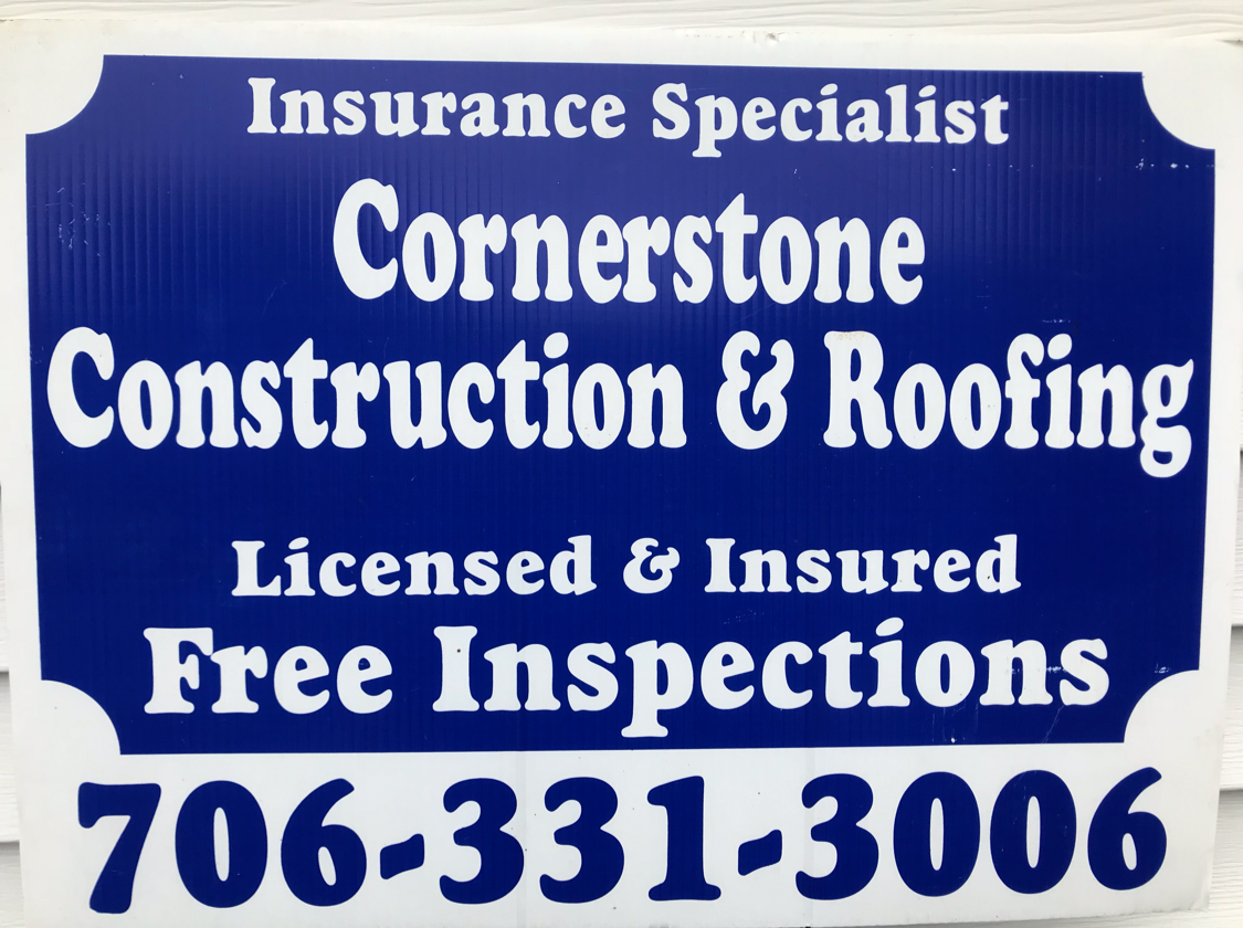 Logo for Cornerstone Construction & Roofing Specialist
