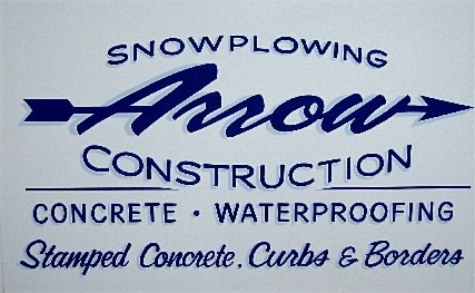 Arrow Snowplowing & Construction logo