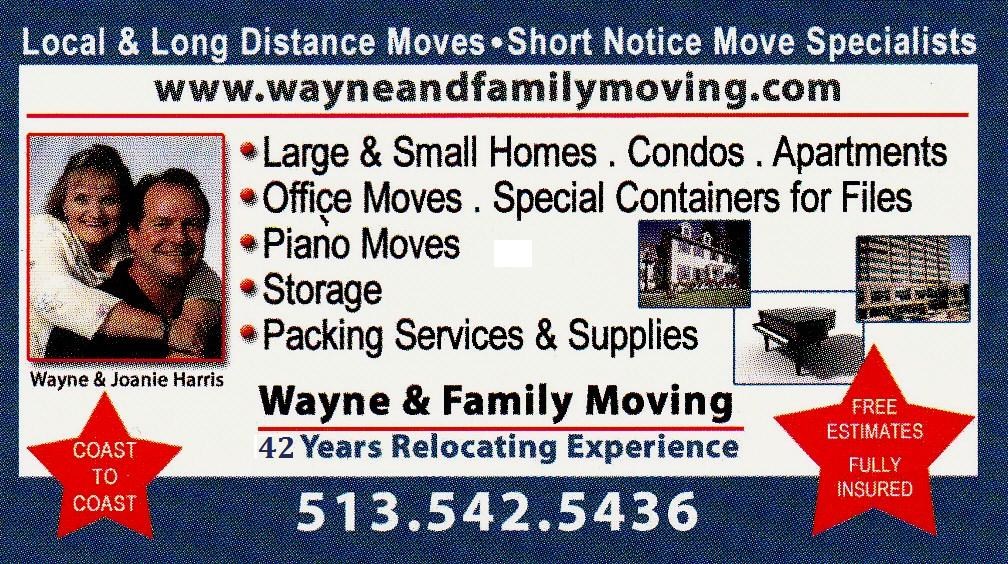 Wayne & Family Moving logo