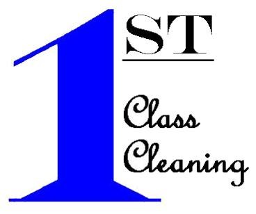 1st Class Cleaning logo