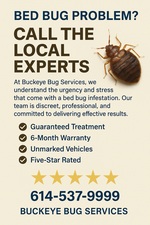 Logo for Buckeye Bug Services