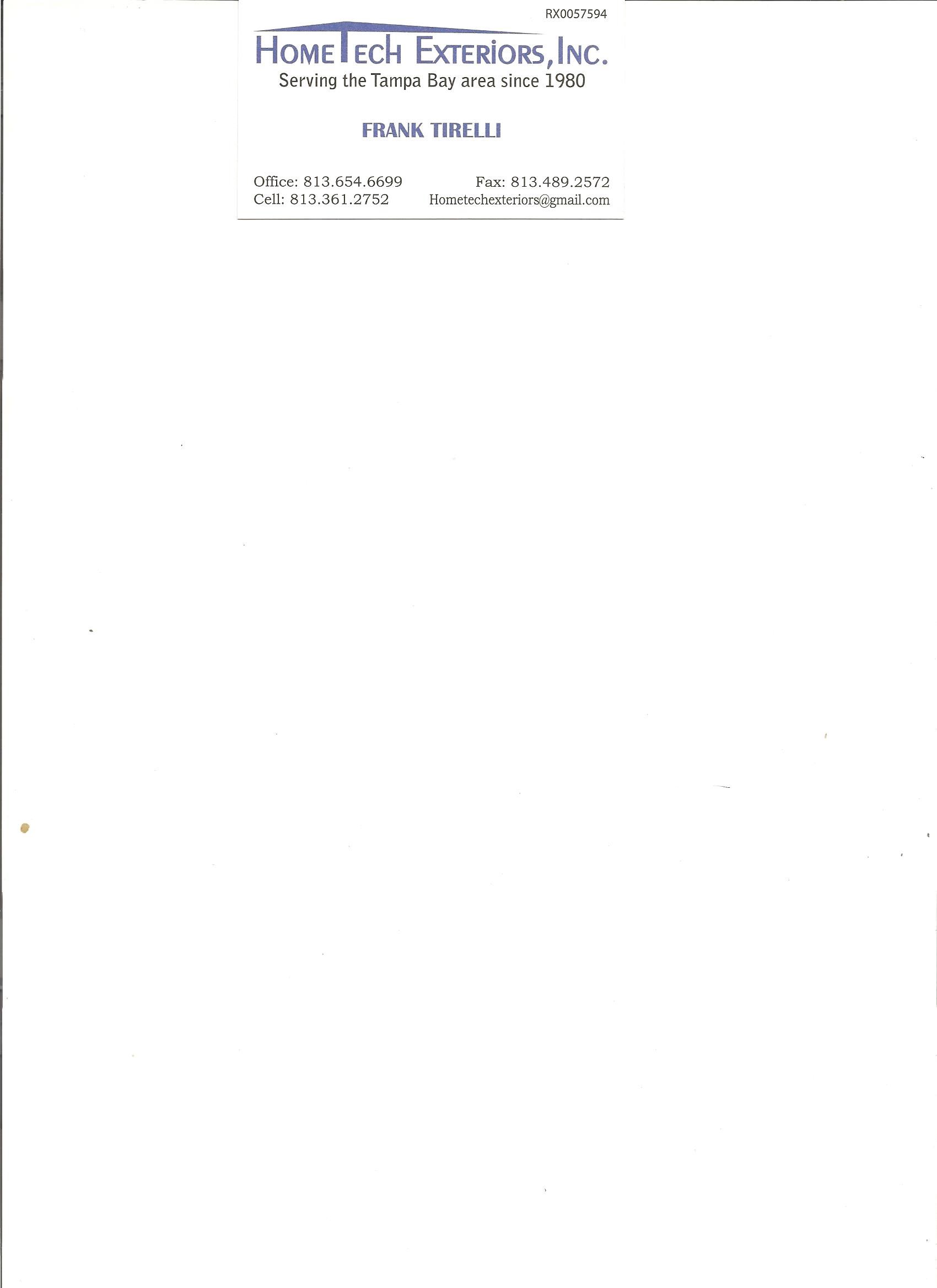 Avatar for Home Tech Exteriors Inc