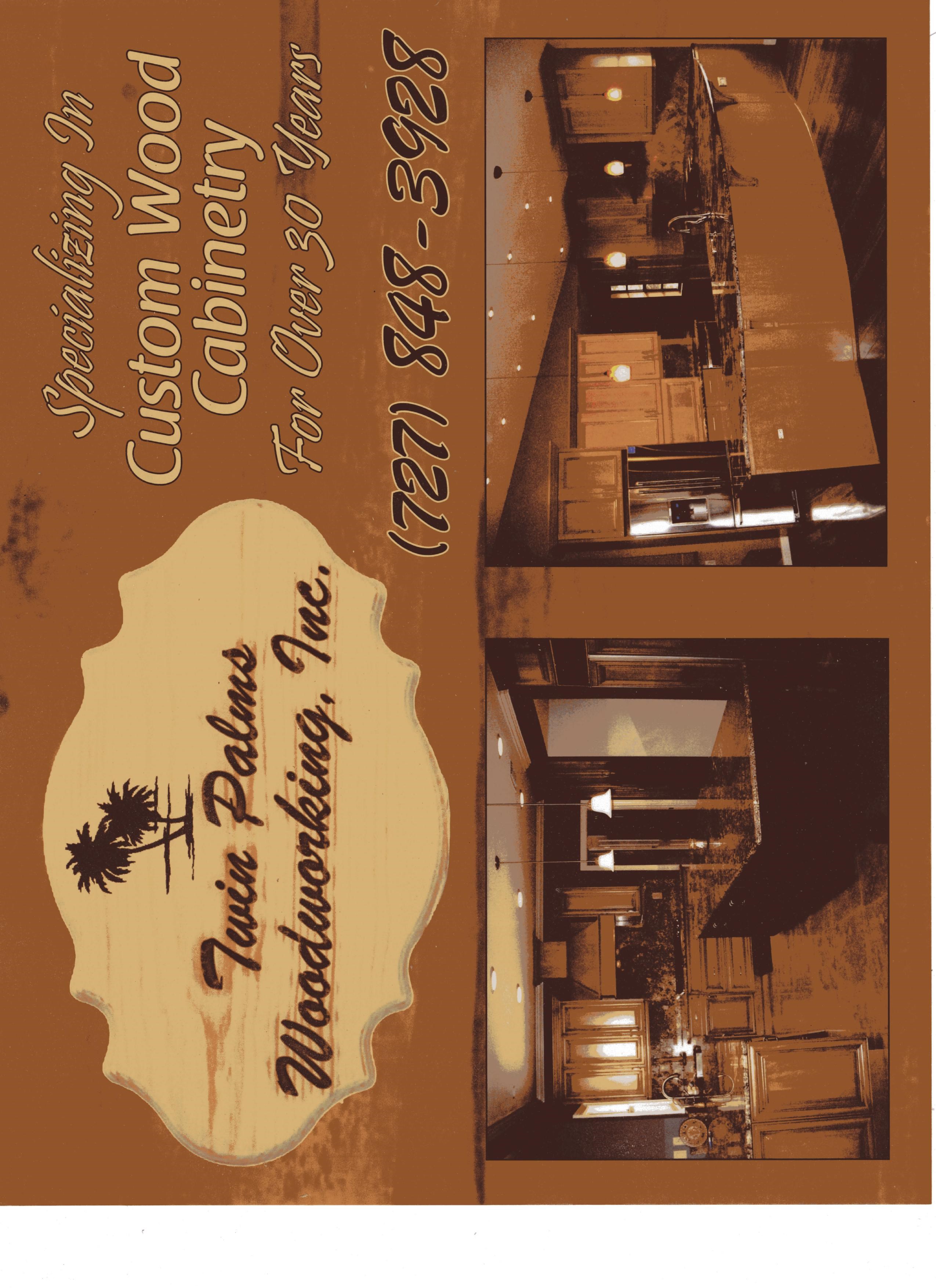 Twin Palms Woodworking logo