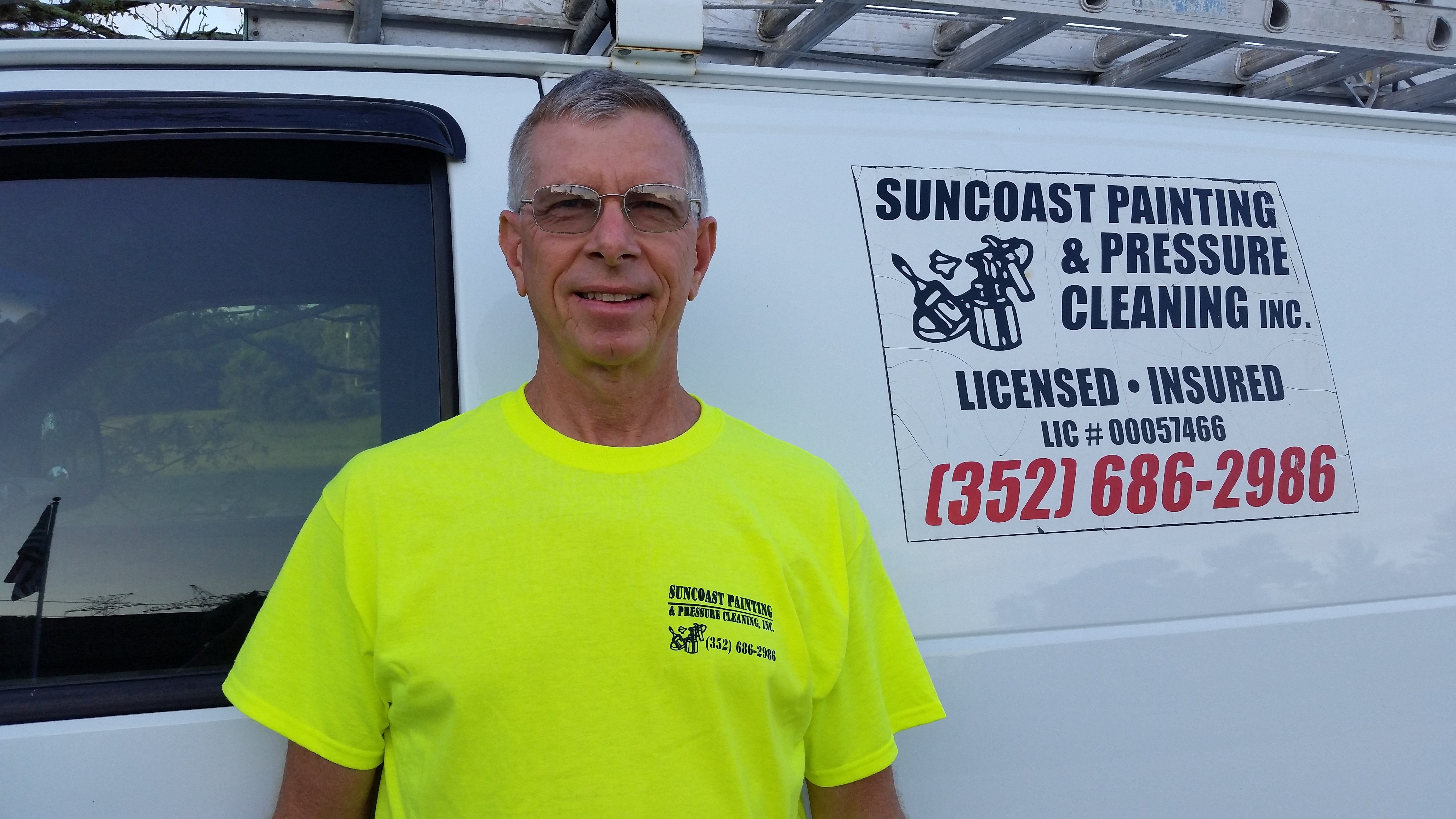 Logo for SUNCOAST PAINTING & PRESSURE CLEANING INC