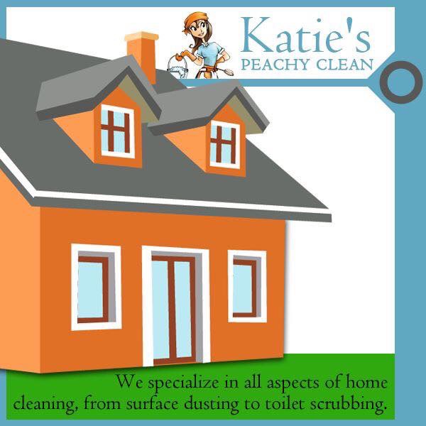 Katie's Peachy Clean logo
