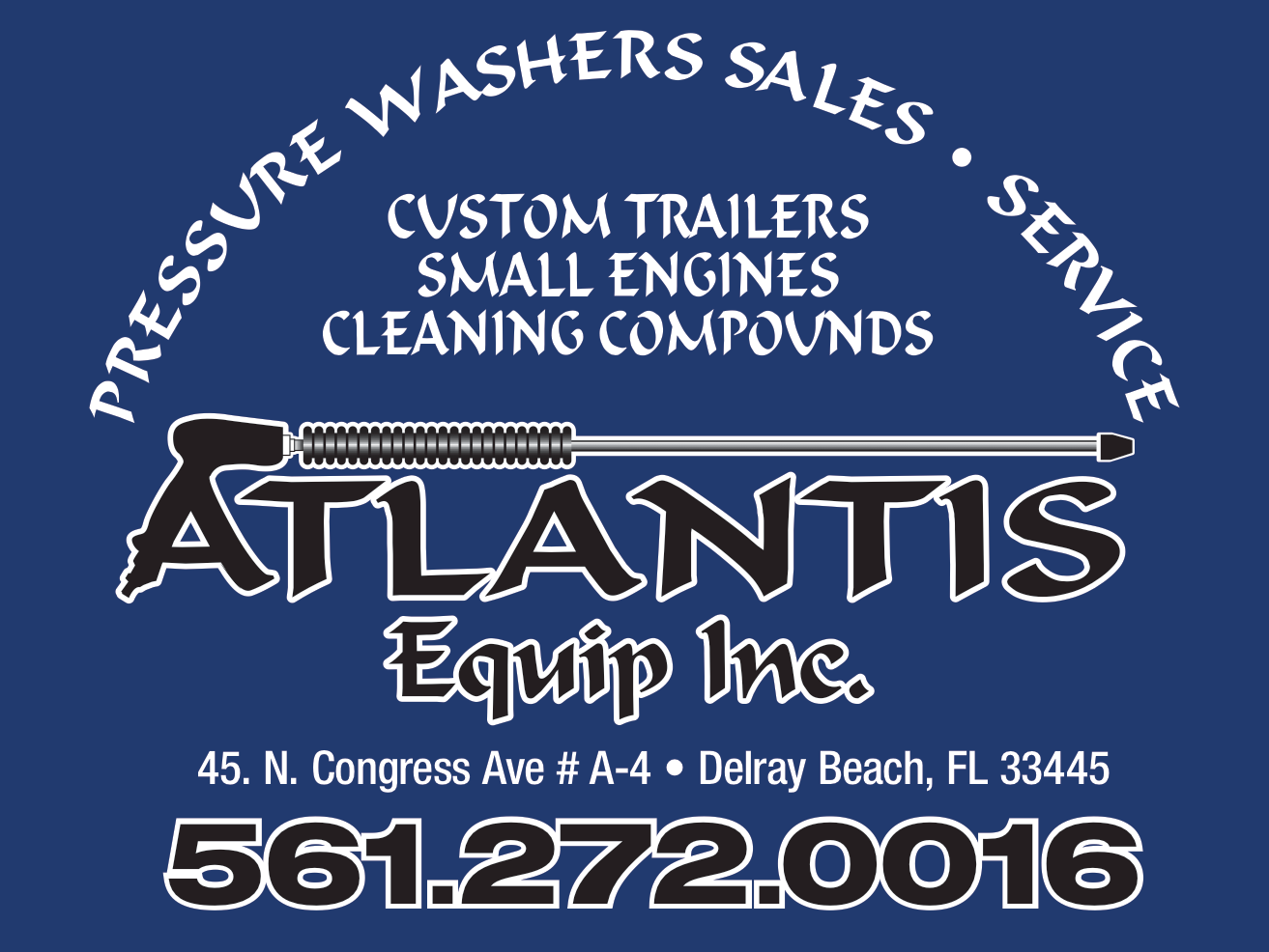 Atlantis Pressure Washing Equipment logo