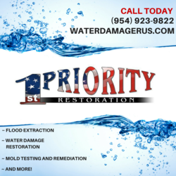 Logo for 1st Priority Restoration INC