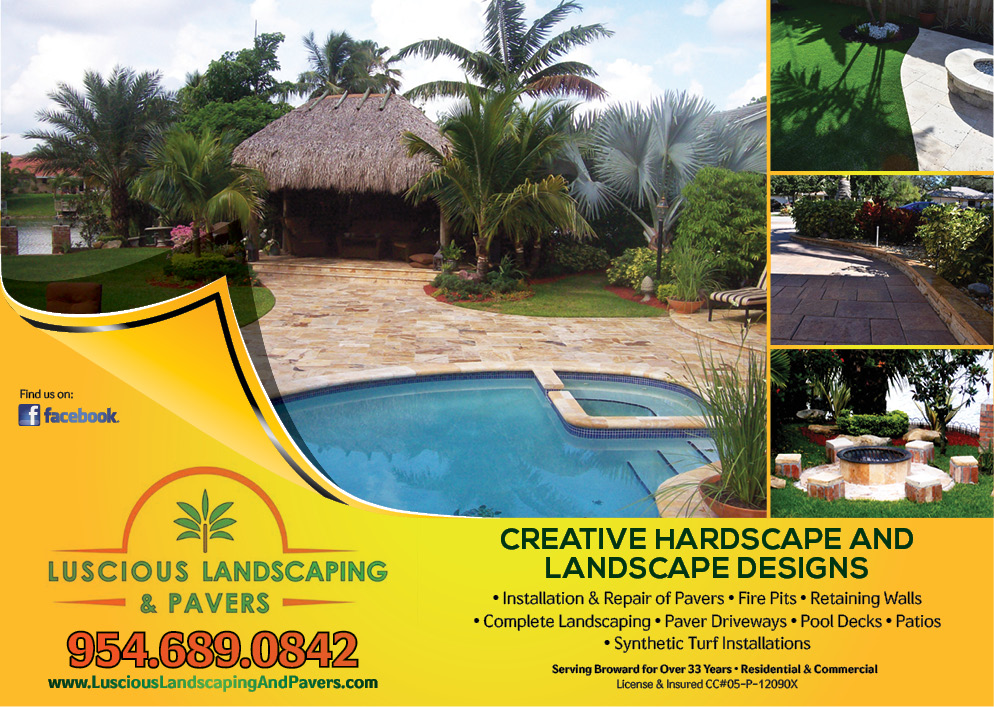 Logo for Luscious Landscaping & Pavers