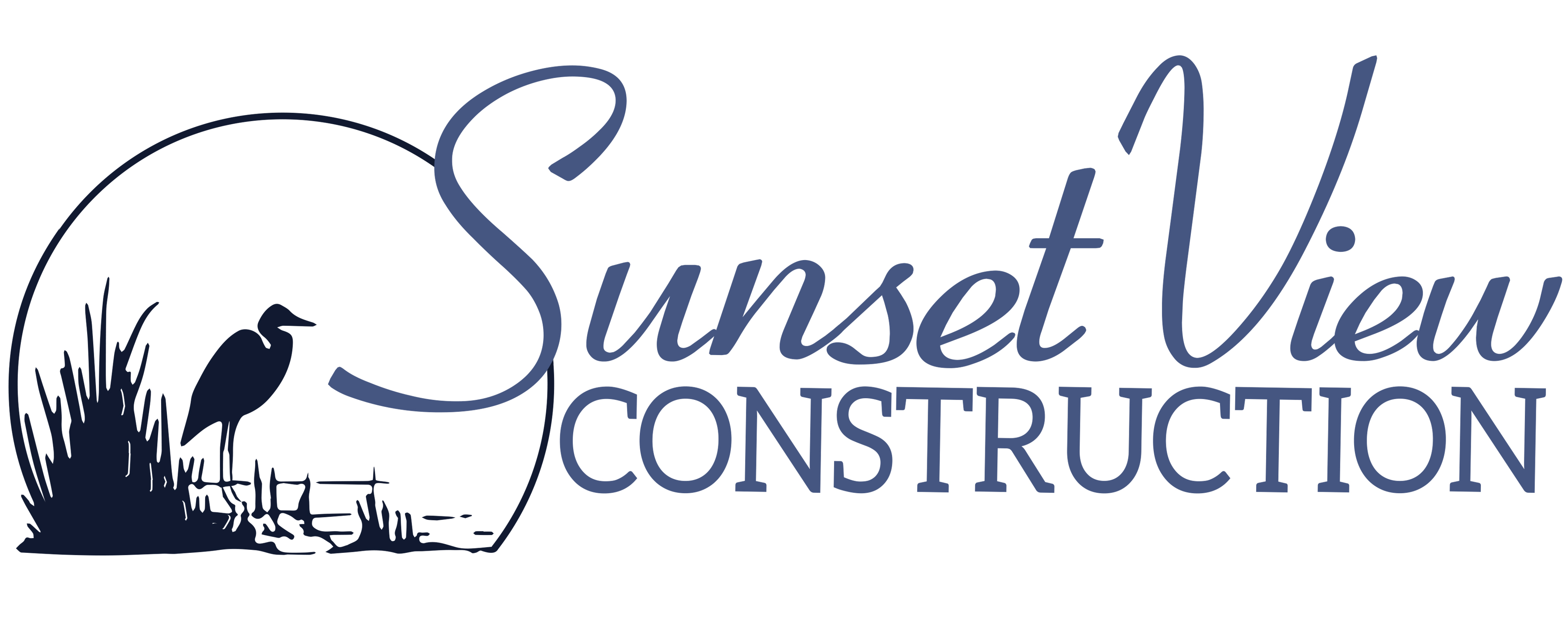 Sunset View Construction logo
