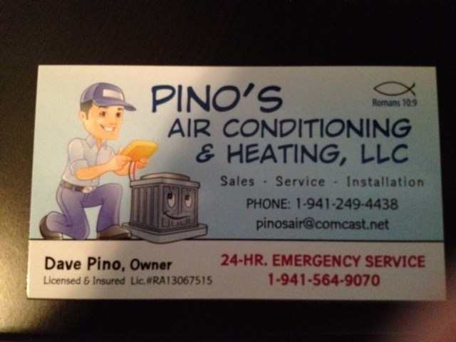 Pino's Air Conditioning  & Heating logo