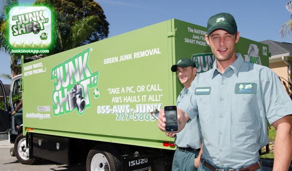 Junk Shot App | Junk Removal logo