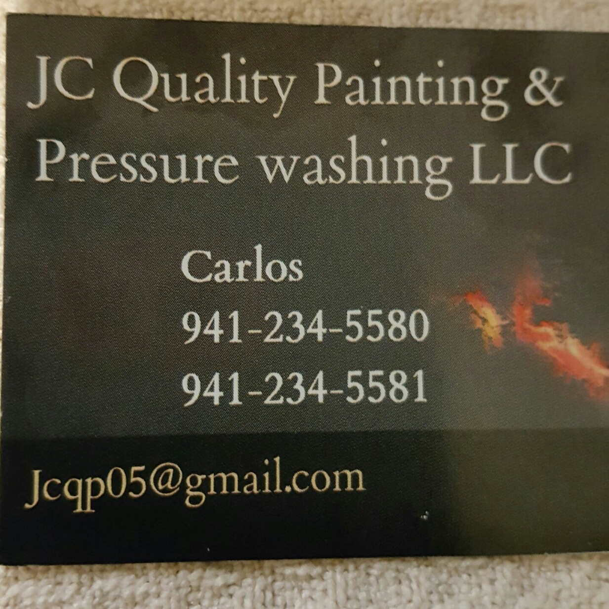 JC Quality Painting and Powerwashing logo