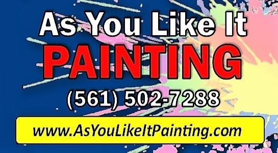 Logo for As You Like It Painting Company Inc