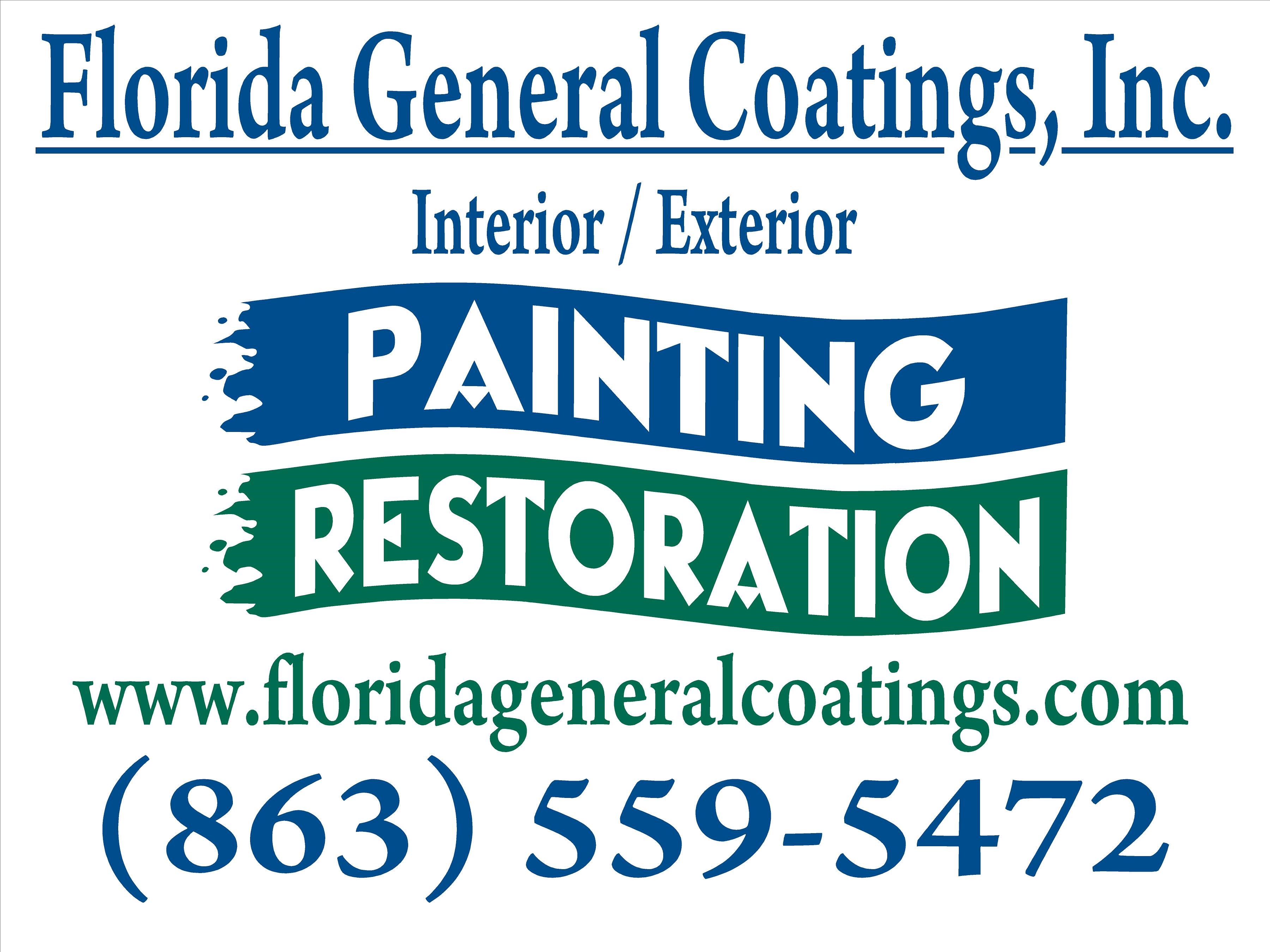 Logo for Florida General Coatings Inc