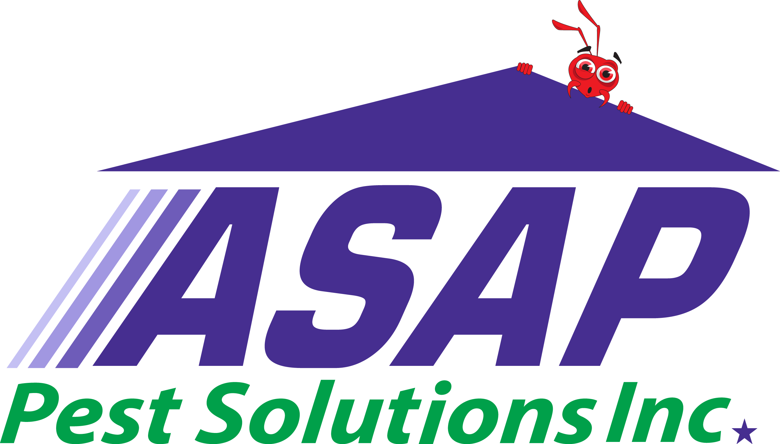 Logo for ASAP Pest Solutions Inc