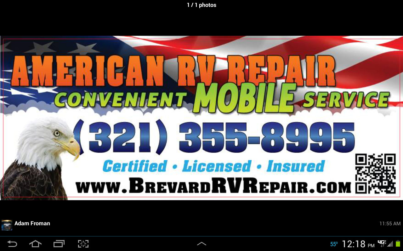 Logo for American RV Repair