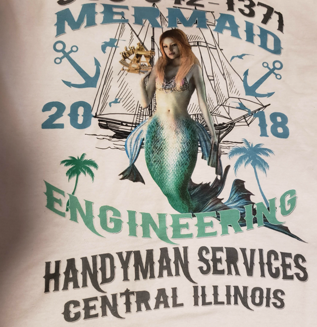 Logo for mermaid engineering