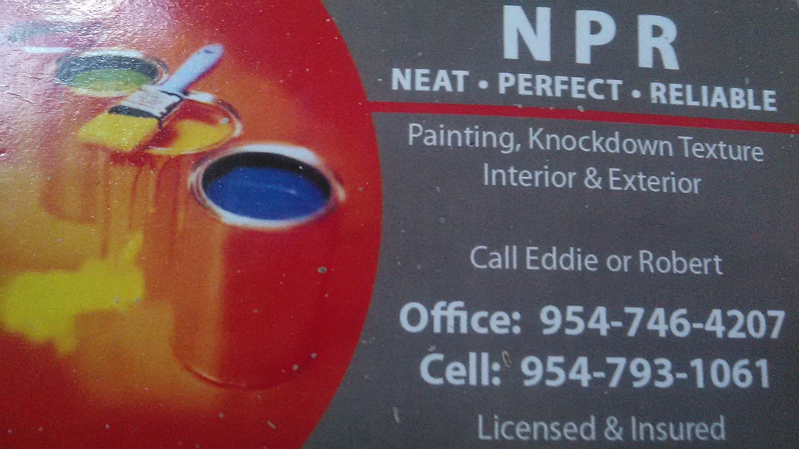 NPR - Neat Perfect & Reliable logo