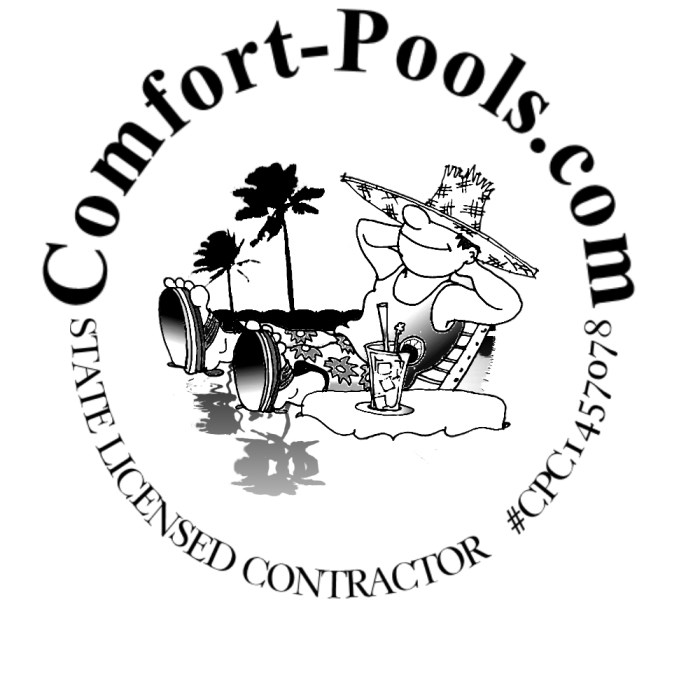 Logo for Comfort Pools