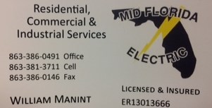 Mid Florida Electric logo
