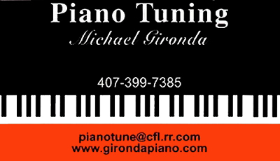 Michael Gironda Piano Tuning logo