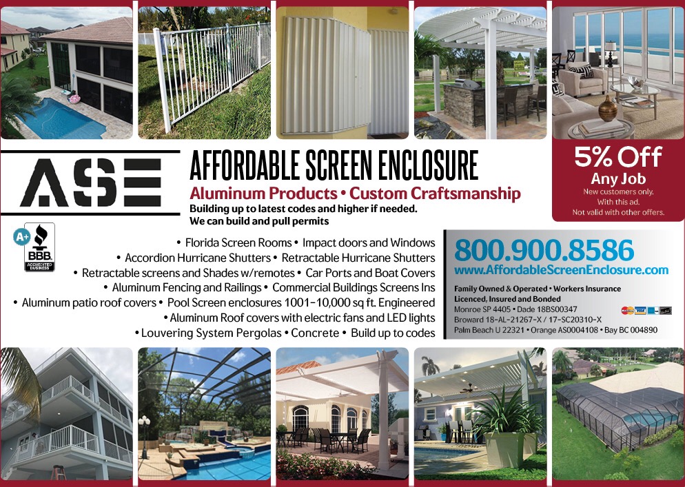 Logo for Affordable Screen Enclosure