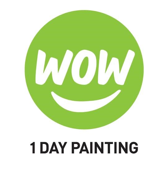 Logo for WOW 1 DAY PAINTING - Sarasota