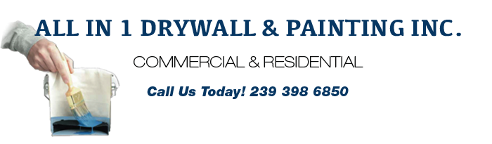 All in 1 Drywall and Painting logo