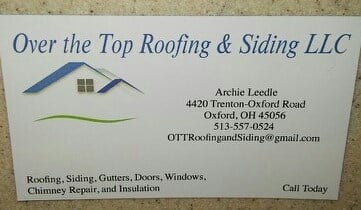 Avatar for Over the Top Roofing and Siding LLC