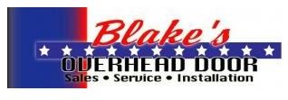 Logo for BLAKE'S OVERHEAD DOORS